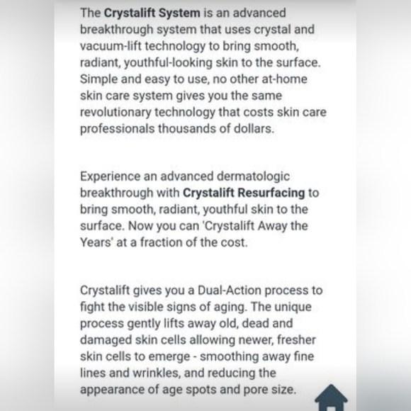 CRYSTALIFT AT HOME MICRODERMABRASION MACHINE - Picture 3 of 6